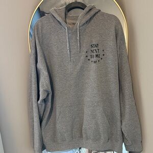 Stay Next To Me Chelsea Cutler Gray Men's Hoodie